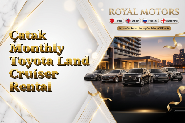Çatak Monthly Toyota Land Cruiser Rental