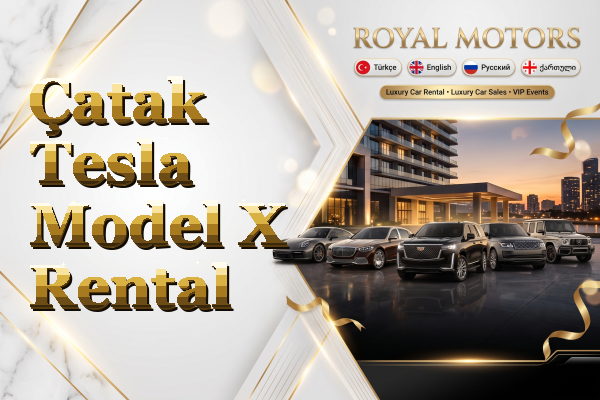 Çatak Tesla Model X Rental