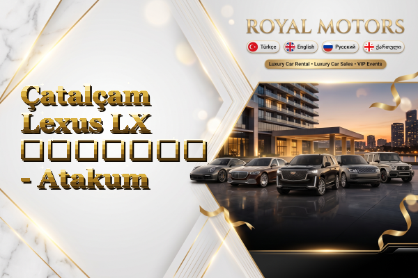 Çatalçam Lexus LX გაყიდვა - Atakum