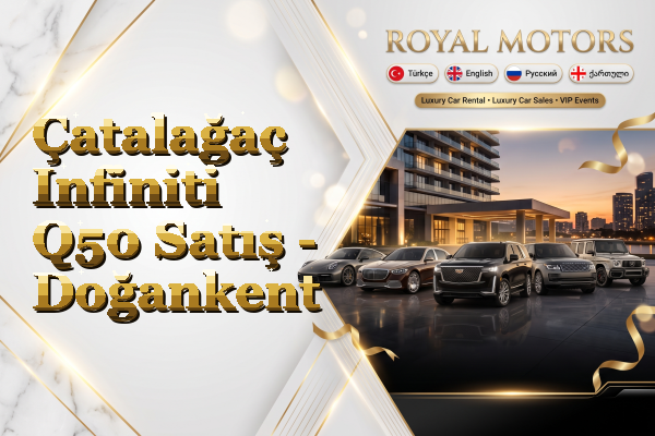 Çatalağaç Infiniti Q50 Satış - Doğankent