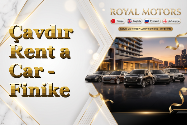 Çavdır Rent a Car - Finike