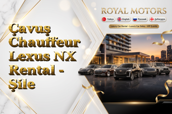 Çavuş Chauffeur Lexus NX Rental - Şile