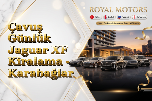 Çavuş Günlük Jaguar XF Kiralama - Karabağlar