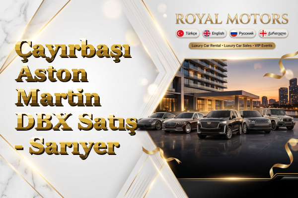 Çayırbaşı Aston Martin DBX Satış - Sarıyer