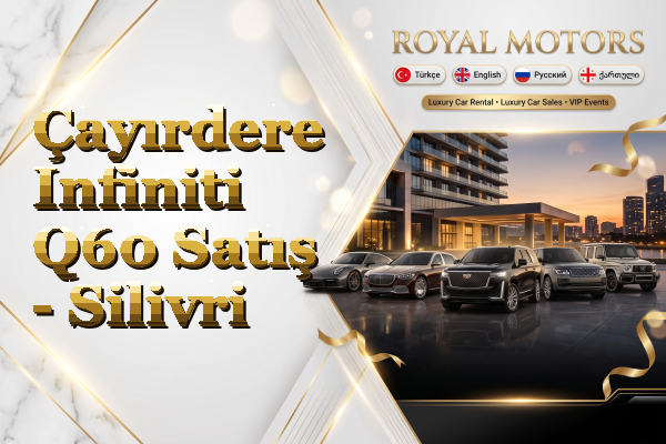 Çayırdere Infiniti Q60 Satış - Silivri