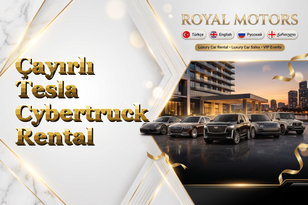Çayırlı Tesla Cybertruck Rental