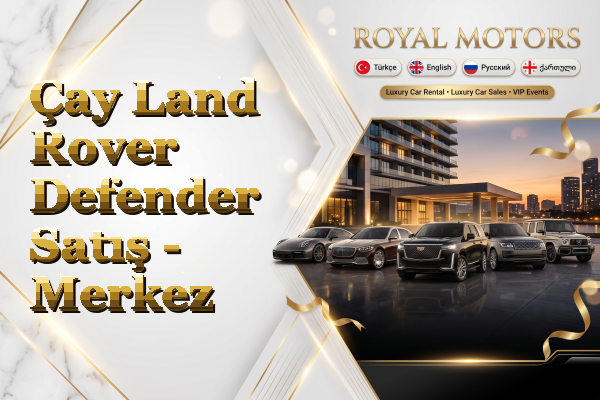 Çay Land Rover Defender Satış - Merkez