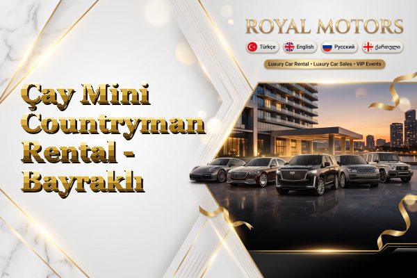 Çay Mini Countryman Rental - Bayraklı