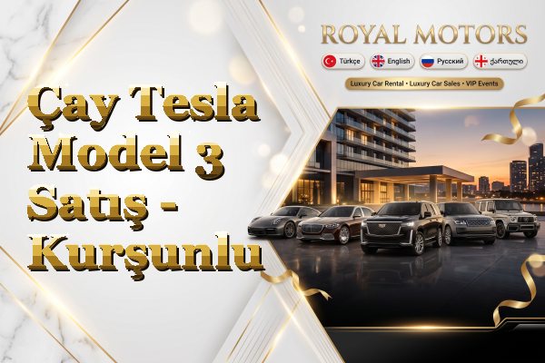 Çay Tesla Model 3 Satış - Kurşunlu