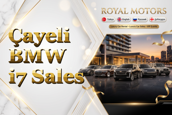 Çayeli BMW i7 Sales