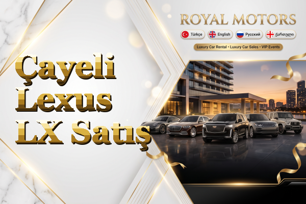 Çayeli Lexus LX Satış