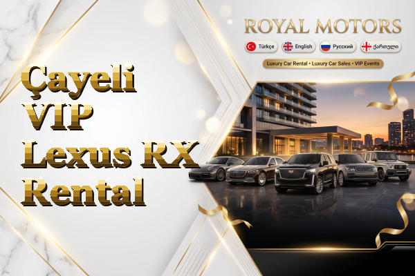 Çayeli VIP Lexus RX Rental