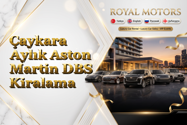 Çaykara Aylık Aston Martin DBS Kiralama