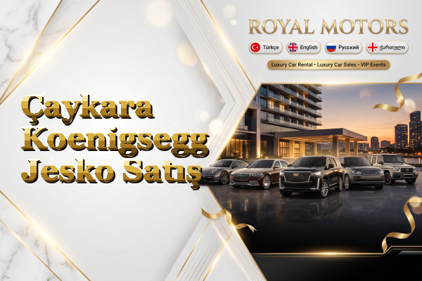 Çaykara Koenigsegg Jesko Satış