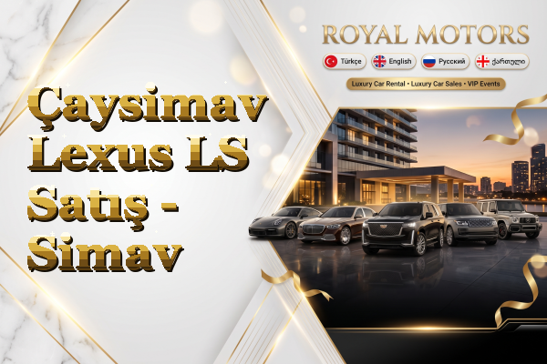 Çaysimav Lexus LS Satış - Simav