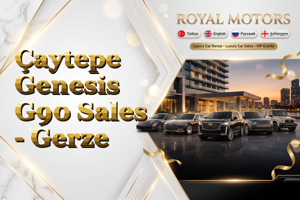 Çaytepe Genesis G90 Sales - Gerze