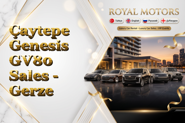 Çaytepe Genesis GV80 Sales - Gerze