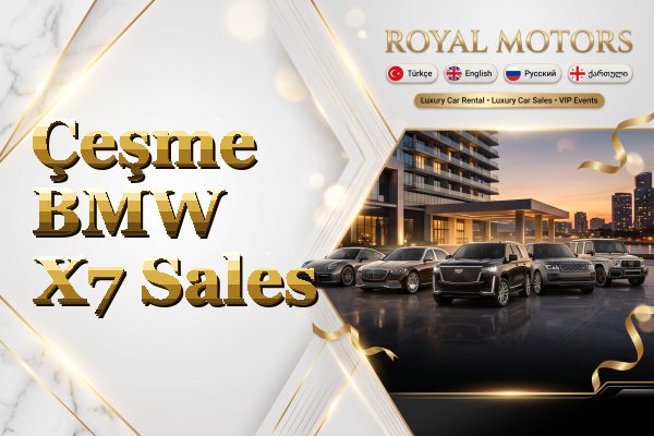 Çeşme BMW X7 Sales