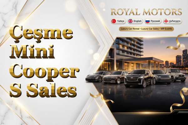 Çeşme Mini Cooper S Sales