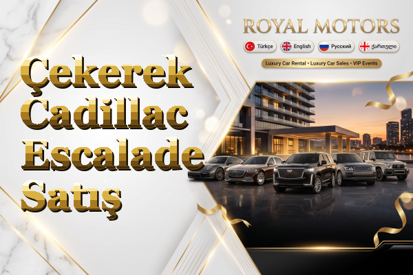 Çekerek Cadillac Escalade Satış
