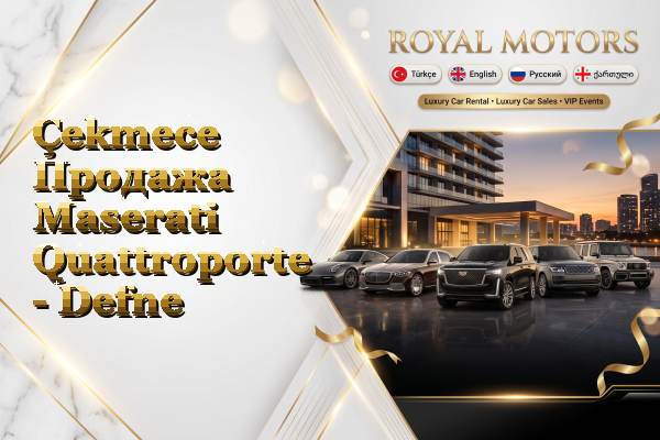 Çekmece Продажа Maserati Quattroporte - Defne