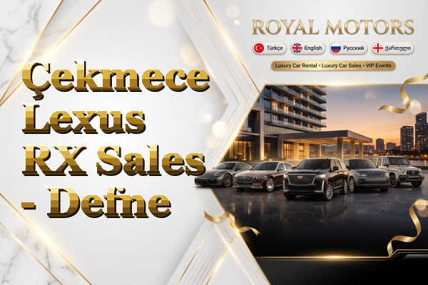 Çekmece Lexus RX Sales - Defne