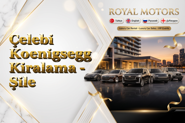 Çelebi Koenigsegg Kiralama - Şile