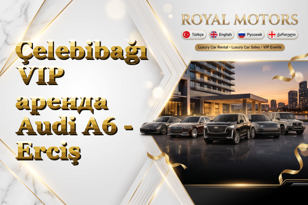 Çelebibağı VIP аренда Audi A6 - Erciş