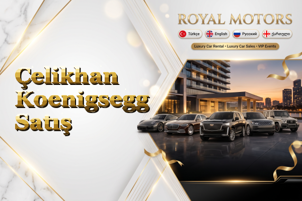 Çelikhan Koenigsegg Satış