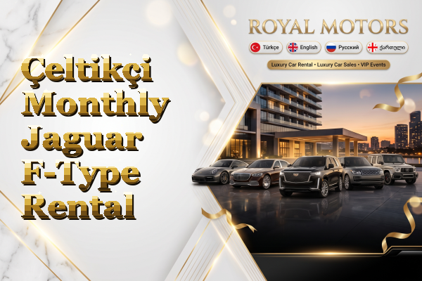 Çeltikçi Monthly Jaguar F-Type Rental