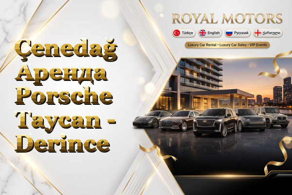 Çenedağ Аренда Porsche Taycan - Derince