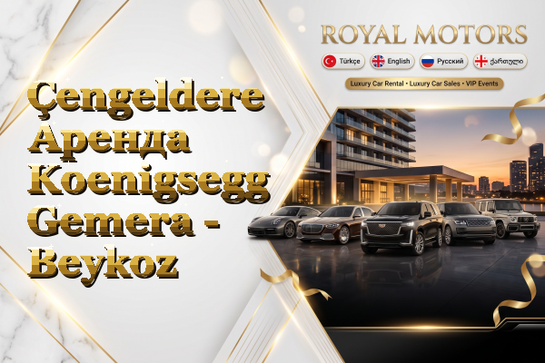 Çengeldere Аренда Koenigsegg Gemera - Beykoz