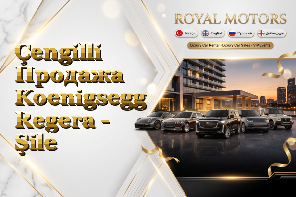 Çengilli Продажа Koenigsegg Regera - Şile
