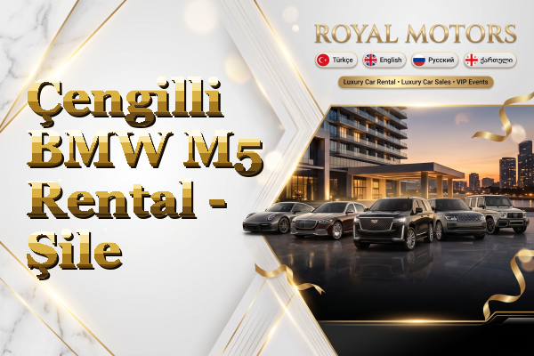 Çengilli BMW M5 Rental - Şile