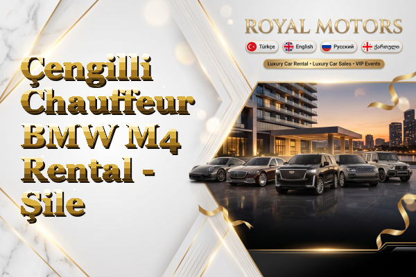 Çengilli Chauffeur BMW M4 Rental - Şile