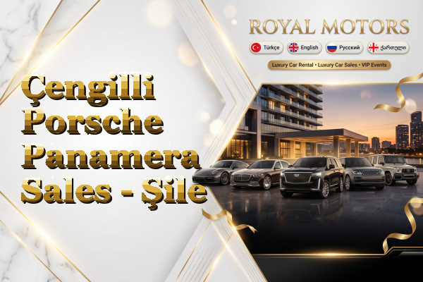 Çengilli Porsche Panamera Sales - Şile