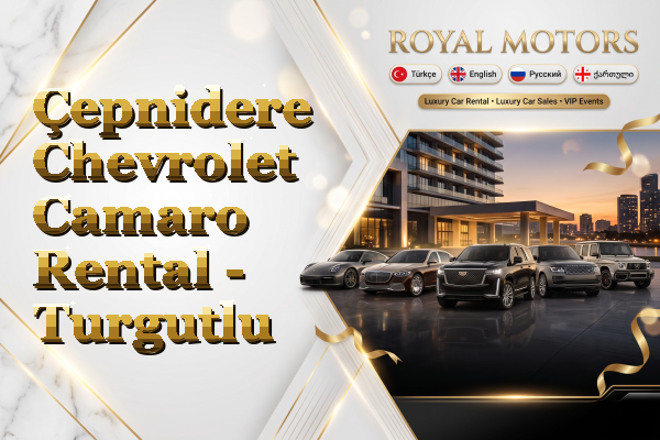 Çepnidere Chevrolet Camaro Rental - Turgutlu
