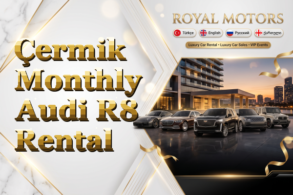 Çermik Monthly Audi R8 Rental