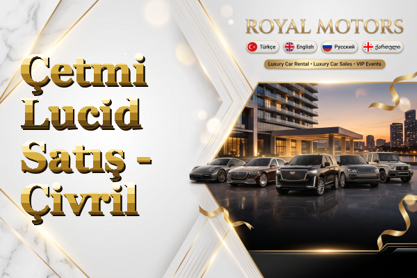 Çetmi Lucid Satış - Çivril