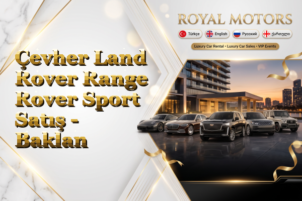 Çevher Land Rover Range Rover Sport Satış - Baklan