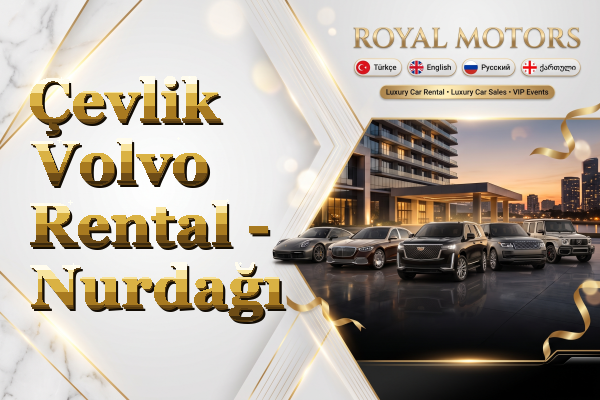 Çevlik Volvo Rental - Nurdağı