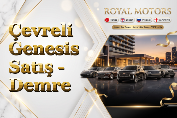 Çevreli Genesis Satış - Demre