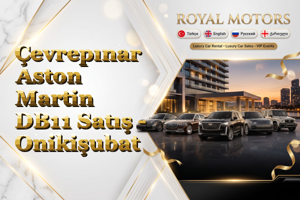 Çevrepınar Aston Martin DB11 Satış - Onikişubat