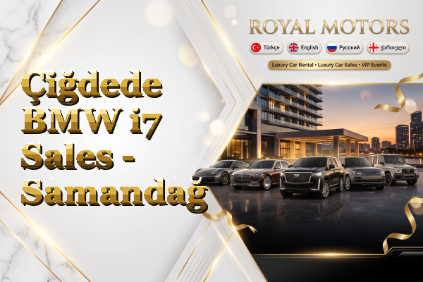 Çiğdede BMW i7 Sales - Samandağ