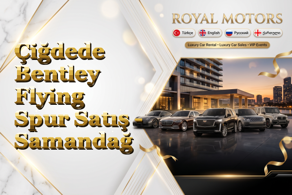 Çiğdede Bentley Flying Spur Satış - Samandağ