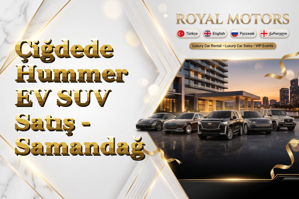 Çiğdede Hummer EV SUV Satış - Samandağ