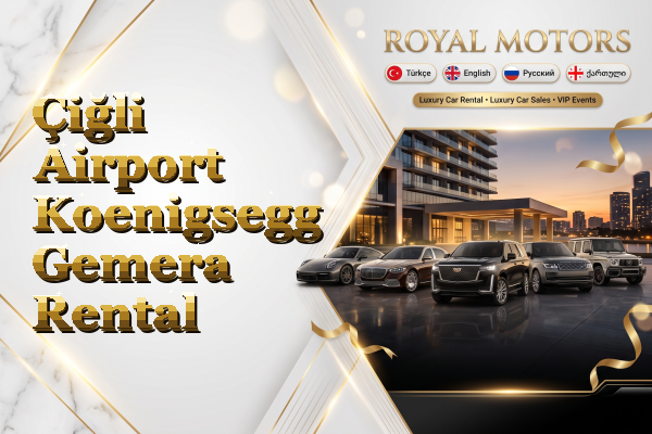Çiğli Airport Koenigsegg Gemera Rental