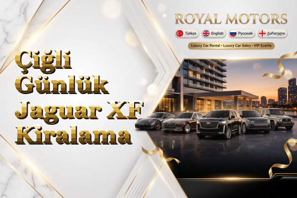 Çiğli Günlük Jaguar XF Kiralama