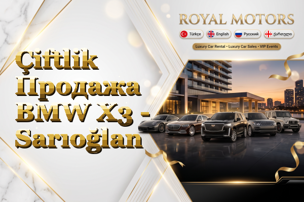 Çiftlik Продажа BMW X3 - Sarıoğlan