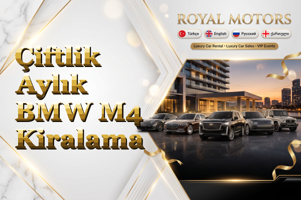 Çiftlik Aylık BMW M4 Kiralama